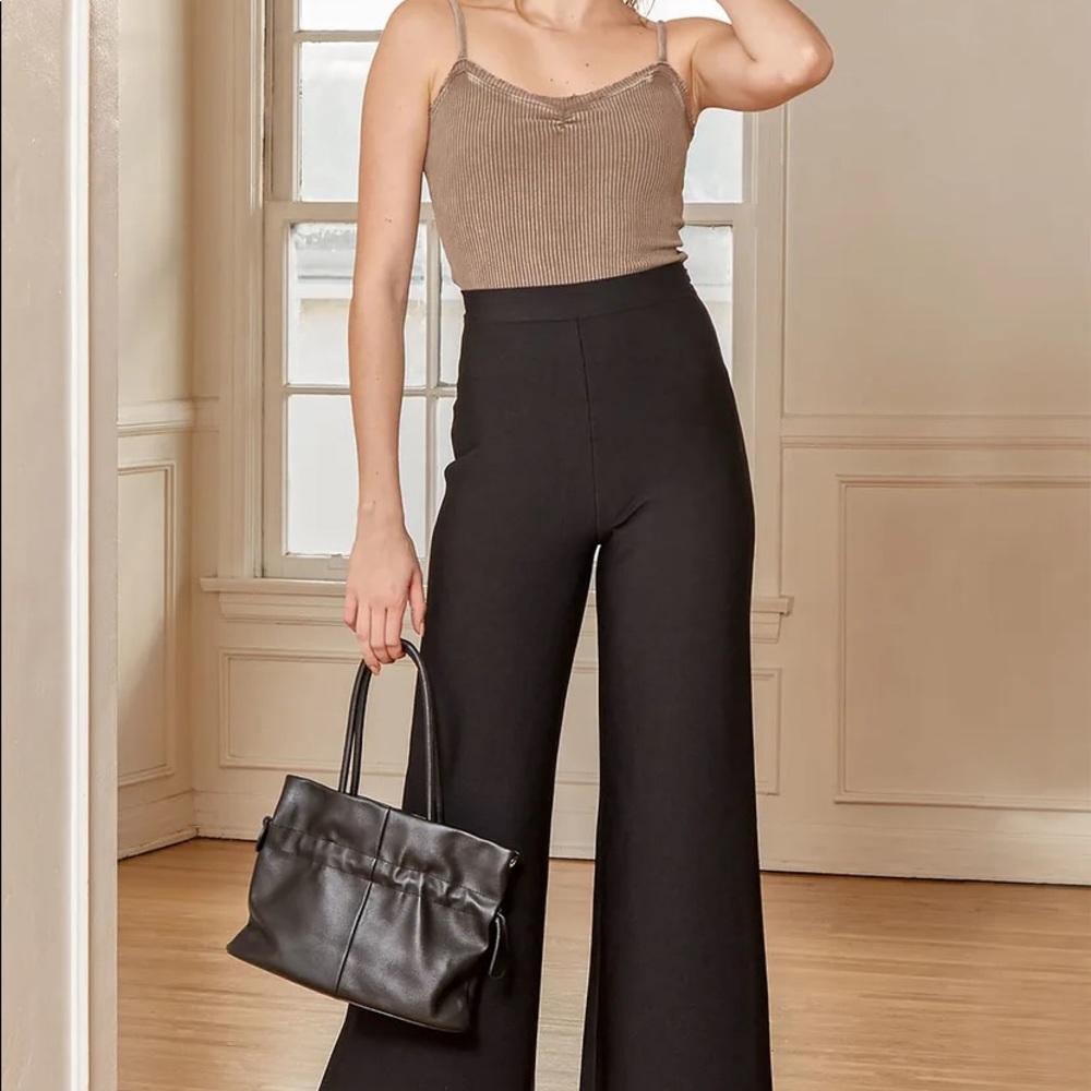 Washed Taupe Ribbed Cami Top - Picture 5 of 5